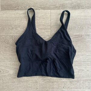 lululemon athletica Black Tank Top